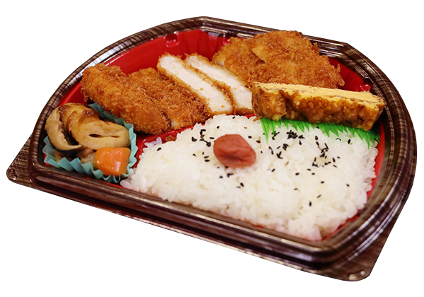 とんかつ弁当の写真