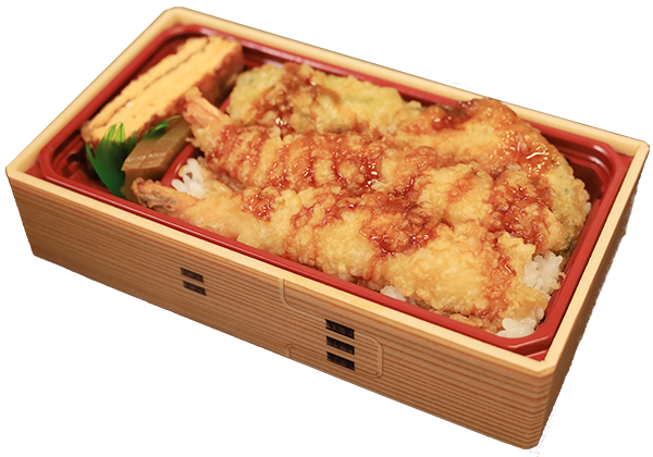 えび天重弁当の写真